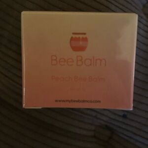 Peach Bee Balm lip gloss balm NEW